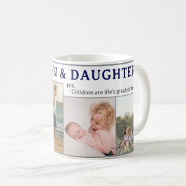 Taza De Café Son & Daughter Personalized Coffee Mug Gift