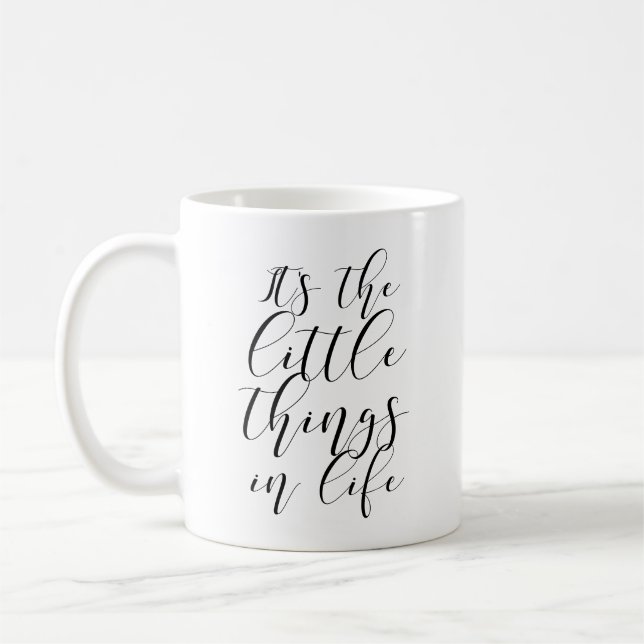 Taza De Café Son las pequeñas cosas de la vida (Izquierda)