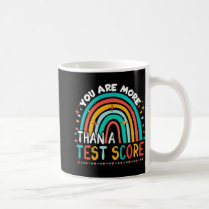 Taza De Café Son más que una prueba de puntuación Guay Rainbow