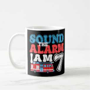 Taza De Café Sonar la alarma, soy el 77º bombero de cumpleaños