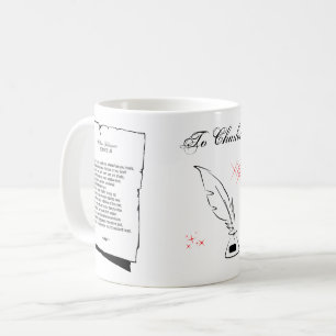 Taza De Café Soneto 53 de Shakespeare