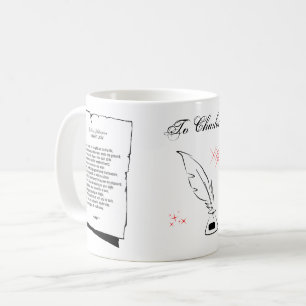 Taza De Café Soneto 75 de Shakespeare