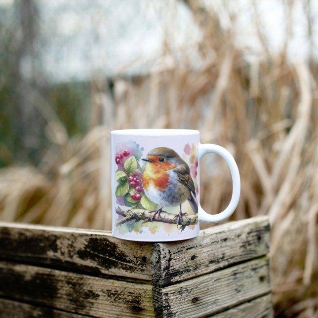 Taza De Café Songbird en Watercolor coffee mug (Subido por el creador)