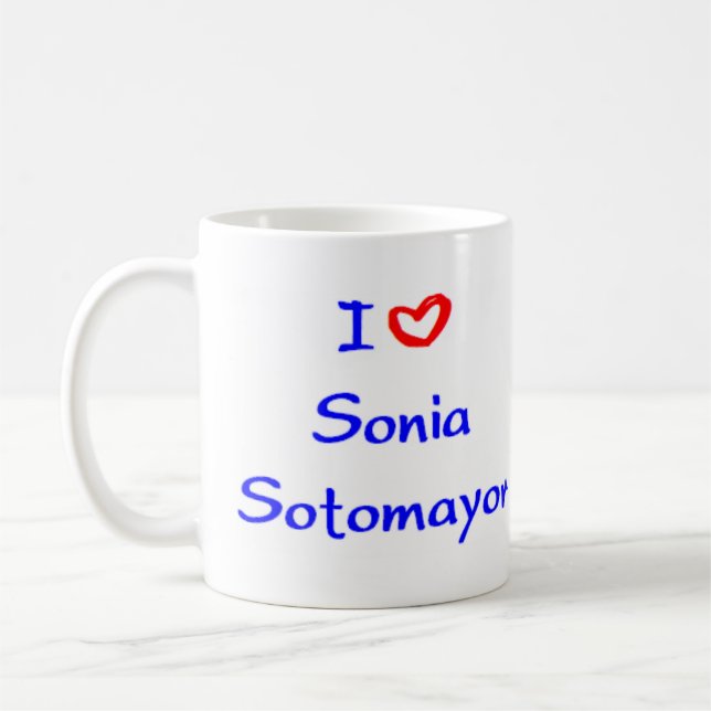 Taza De Café sonia sotomayor (Izquierda)