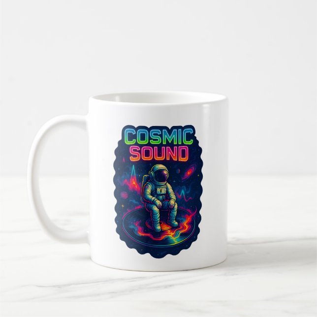 Taza De Café Sonido cósmico (Izquierda)