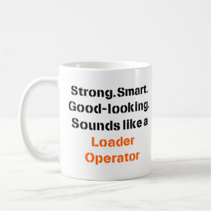 Taza De Café sonido de operador de cargador Mug