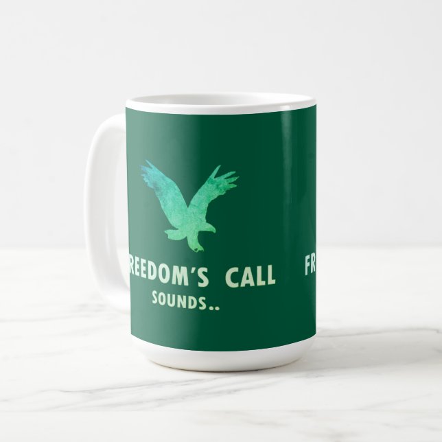 Taza De Café Sonidos de llamada de la libertad (Anverso izquierdo)