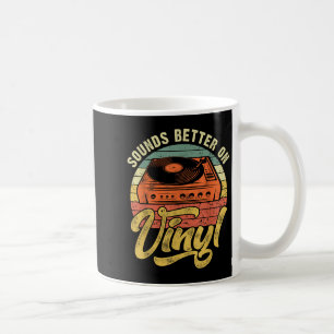 Taza De Café Sonidos Mejores En Vinyl - Récords De Disco De Lov