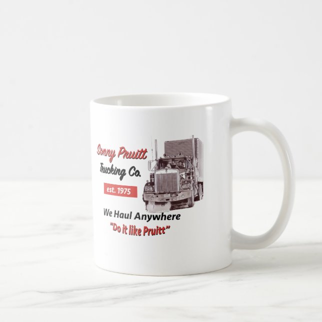 Taza De Café Sonny PruittTrucking Co. Mug (Derecha)