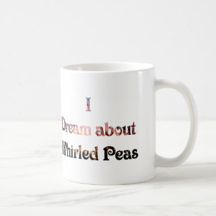 Taza De Café Soño sobre los guisantes girados