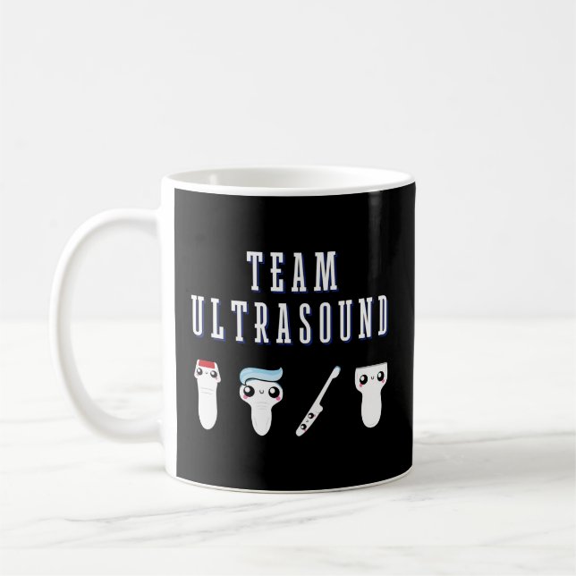 Taza De Café Sonogia del equipo de radiología del sonógrafo tec (Izquierda)