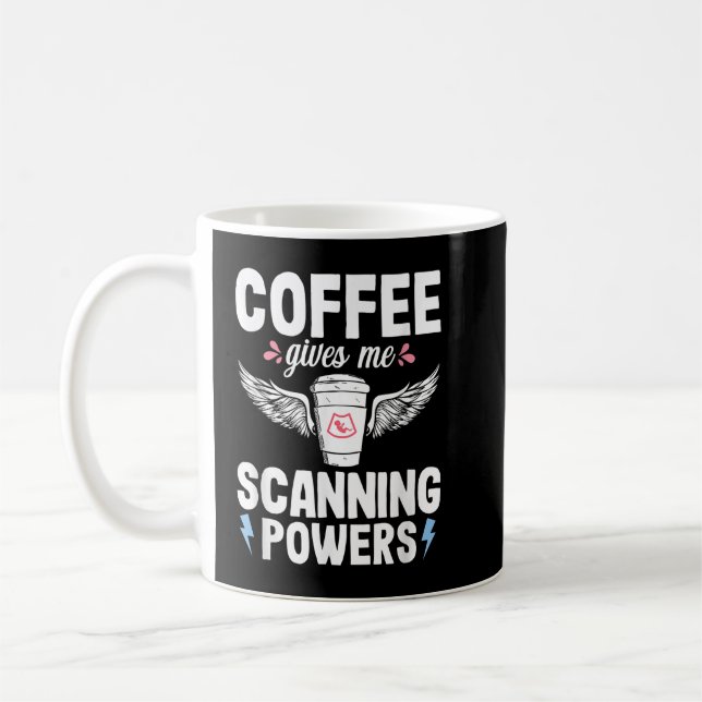 Taza De Café Sonografía Coffee Ultrasonido Tecnología Sonogra M (Izquierda)