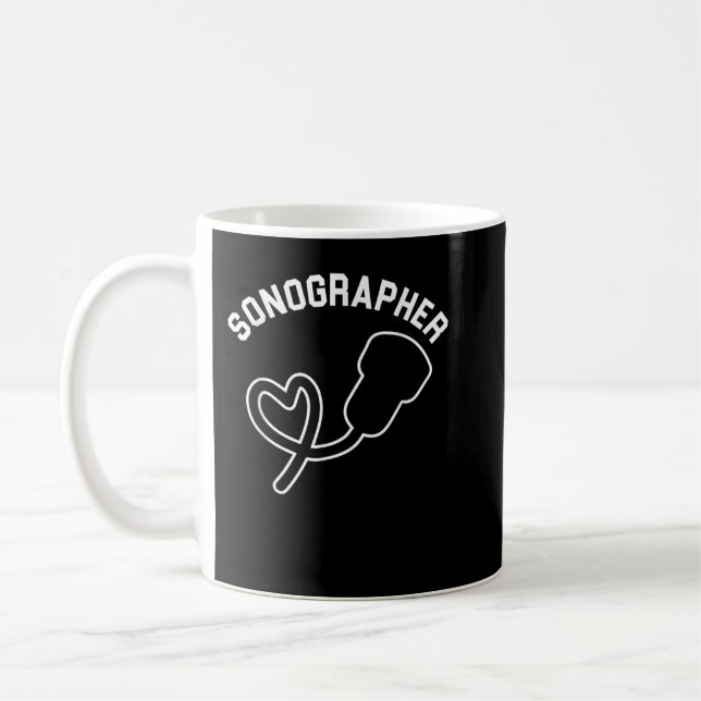 Taza De Café Sonografía sonográfica ultrasónica Hospi (Izquierda)