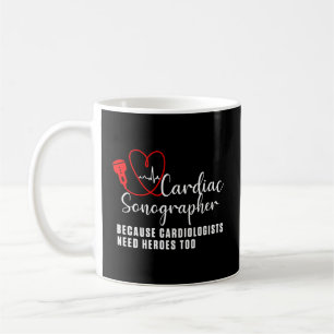 Taza De Café Sonógrafo Cardiaco Echo Tech Learn Rdcs