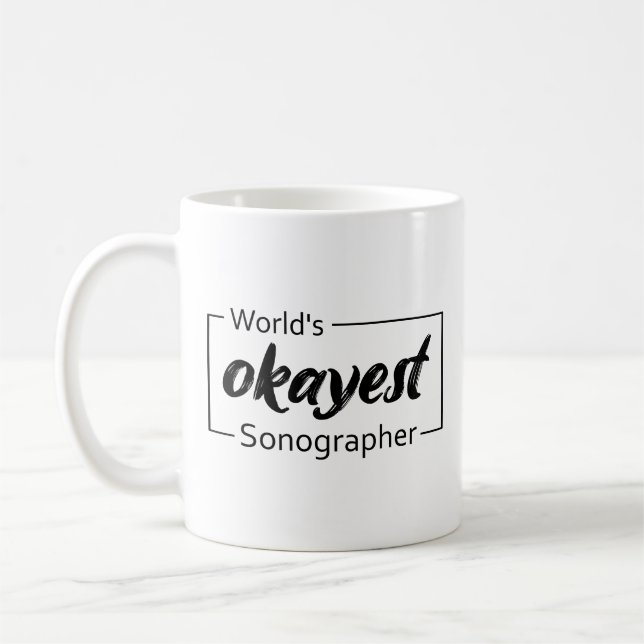 Taza De Café Sonógrafo más okástico del mundo (Izquierda)