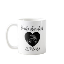 Sonograma de bebé personalizado Mug - Ultrasonido