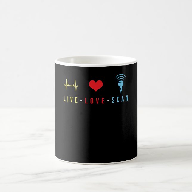 Taza De Café Sonographer Gift (Centro)