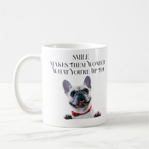 Taza De Café Sonreír Bulldog francés - Mug