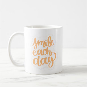 Taza De Café sonreír cada día