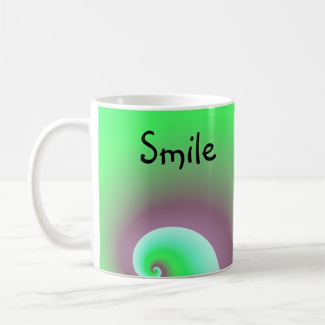 Taza De Café Sonría Feliz (Izquierda)