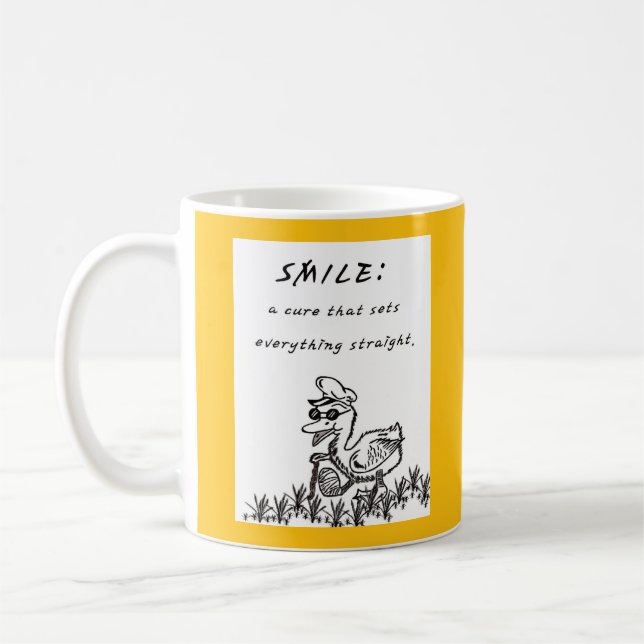 TAZA DE CAFÉ SONRÍAS QUE CURAN (Izquierda)