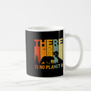 Taza De Café Sonríe Día de la Tierra Retro Reducir Reutilizar R