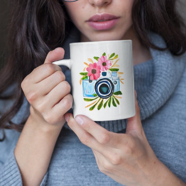 Taza De Café Sonríe, es un día completamente nuevo (Subido por el creador)