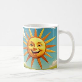 TAZA DE CAFÉ " SONRIENDO SOL "