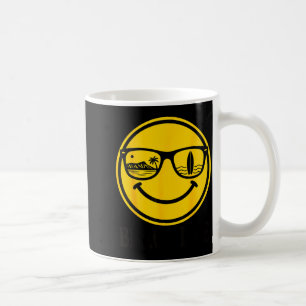 Taza De Café Sonriente cara playa vida surf hawaii océano vacac
