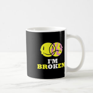 Taza De Café Sonrisa confusa soy enfermedad invisible rota esto