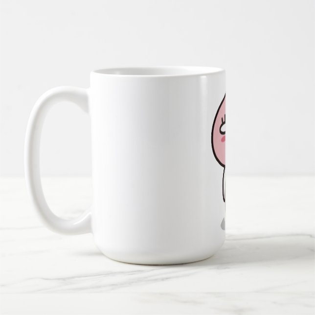 Taza De Café sonrisa de apeach (Izquierda)