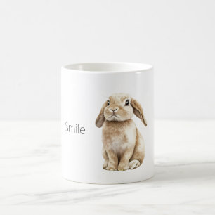 Taza De Café Sonrisa de conejo