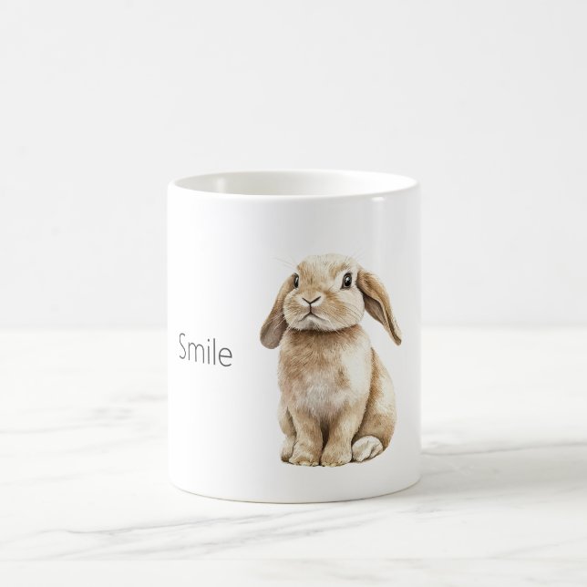 Taza De Café Sonrisa de conejo (Centro)