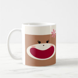Taza De Café Sonrisa de mono sock(Chica)