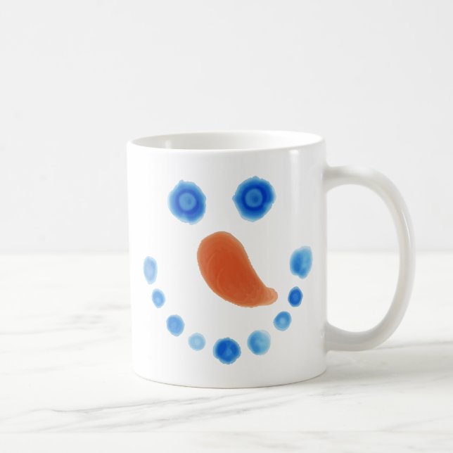 Taza De Café Sonrisa de Snowman (Derecha)