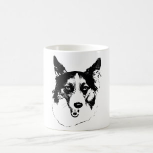 Taza De Café Sonrisa otoñal en tinta