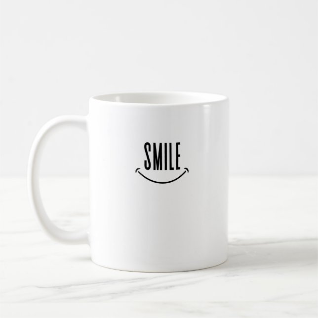 Taza De Café Sonrisa simple (Izquierda)