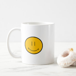 Taza De Café Sonrisa simple cara a café Mug