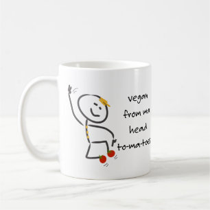 Taza De Café Sonrisa vegana