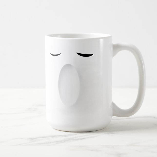 Taza De Café Sonrisa y bostezo (Derecha)