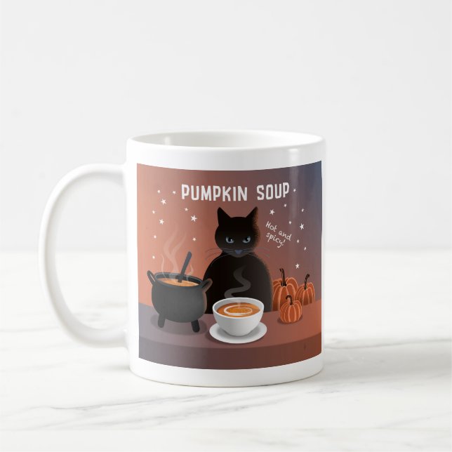 Taza De Café Sopa de Calabaza (Izquierda)