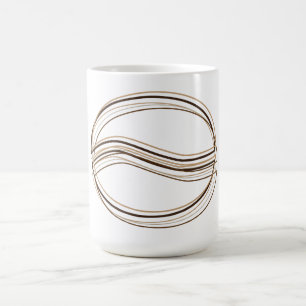 Taza De Café soplo de frijol de café