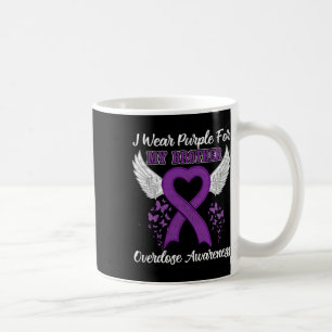 Taza De Café Soporte de sobredosis Mes de Conciencia Cstume Her