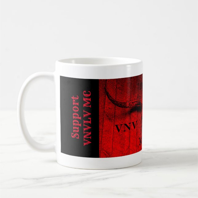 Taza De Café Soporte de VNVLV MC (Izquierda)