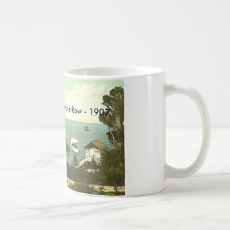 Taza De Café Soporte Dora, FL - fila de la casa barco - 1907