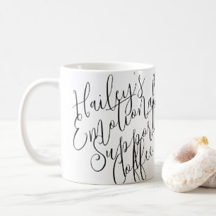 Taza De Café Soporte Emocional Coffee Mug