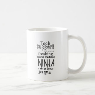 Taza De Café Soporte técnico Ninja