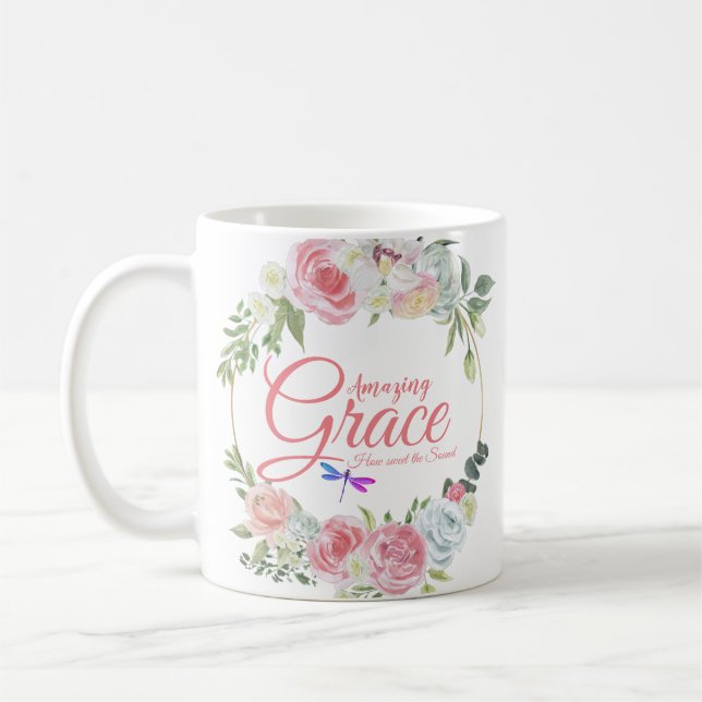 Taza De Café Sorprendente Grace Coffee Mug (Izquierda)
