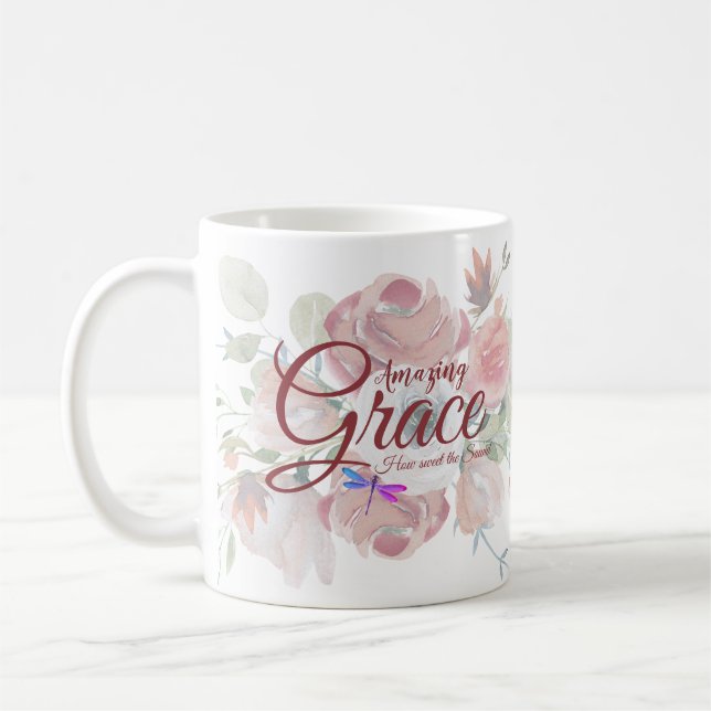 Taza De Café Sorprendente Grace Coffee Mug (Izquierda)
