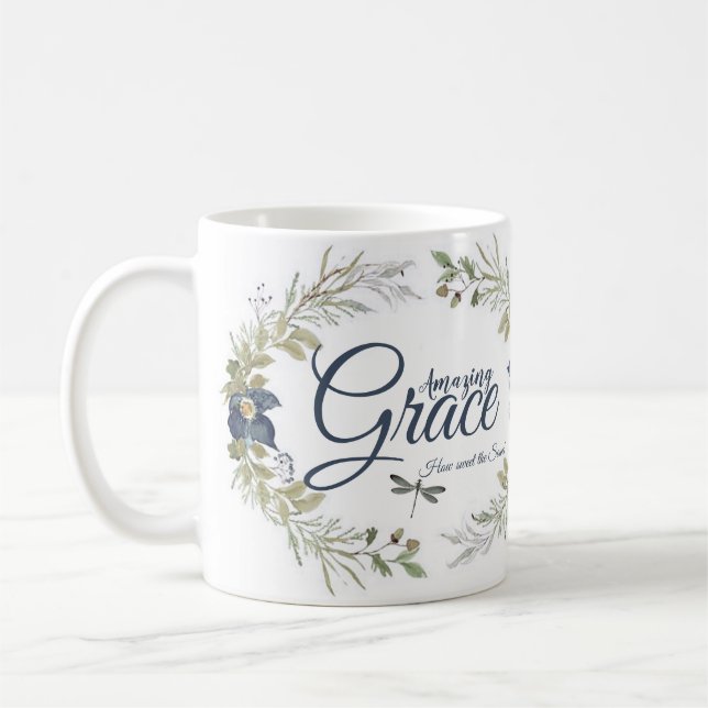 Taza De Café Sorprendente Grace Coffee Mug (Izquierda)